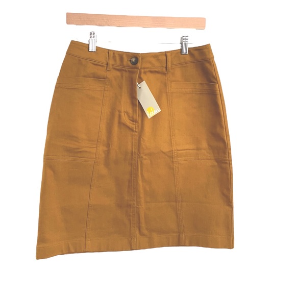 BODEN SKIRT WITH FRONT AND BACK POCKETS - Picture 2 of 6